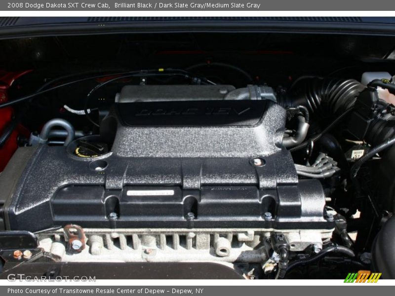 Brilliant Black / Dark Slate Gray/Medium Slate Gray 2008 Dodge Dakota SXT Crew Cab