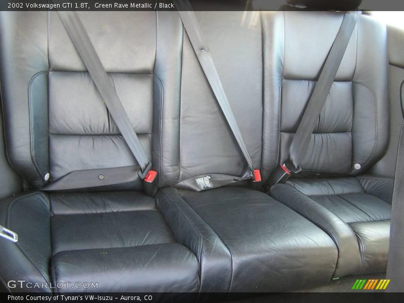 Green Rave Metallic / Black 2002 Volkswagen GTI 1.8T