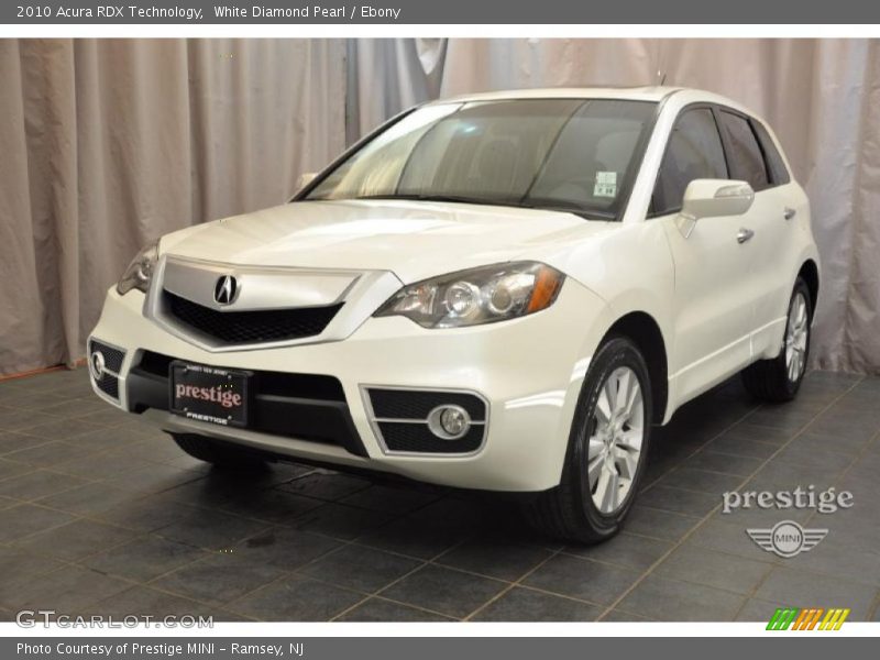 White Diamond Pearl / Ebony 2010 Acura RDX Technology
