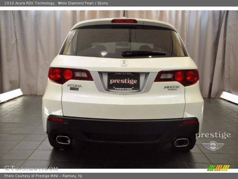 White Diamond Pearl / Ebony 2010 Acura RDX Technology