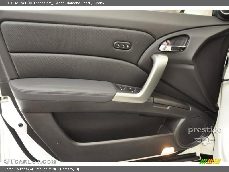 White Diamond Pearl / Ebony 2010 Acura RDX Technology