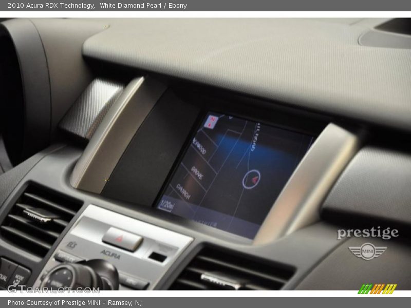 White Diamond Pearl / Ebony 2010 Acura RDX Technology