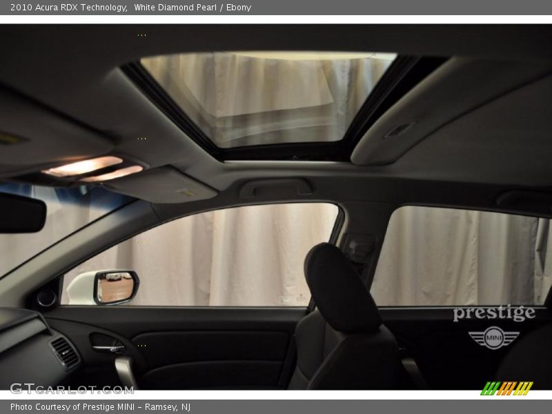 White Diamond Pearl / Ebony 2010 Acura RDX Technology