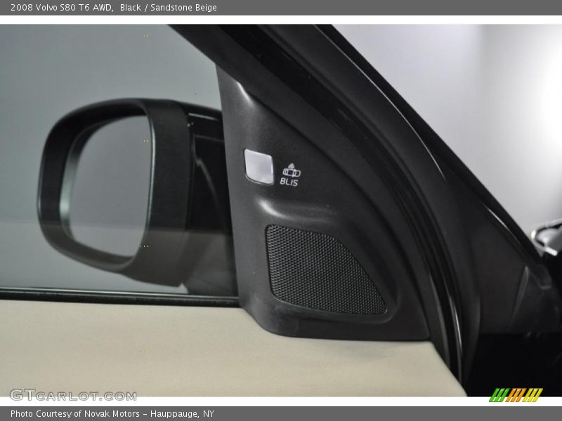 Black / Sandstone Beige 2008 Volvo S80 T6 AWD