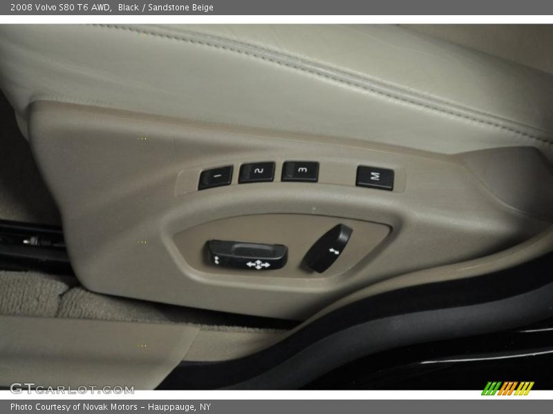 Black / Sandstone Beige 2008 Volvo S80 T6 AWD