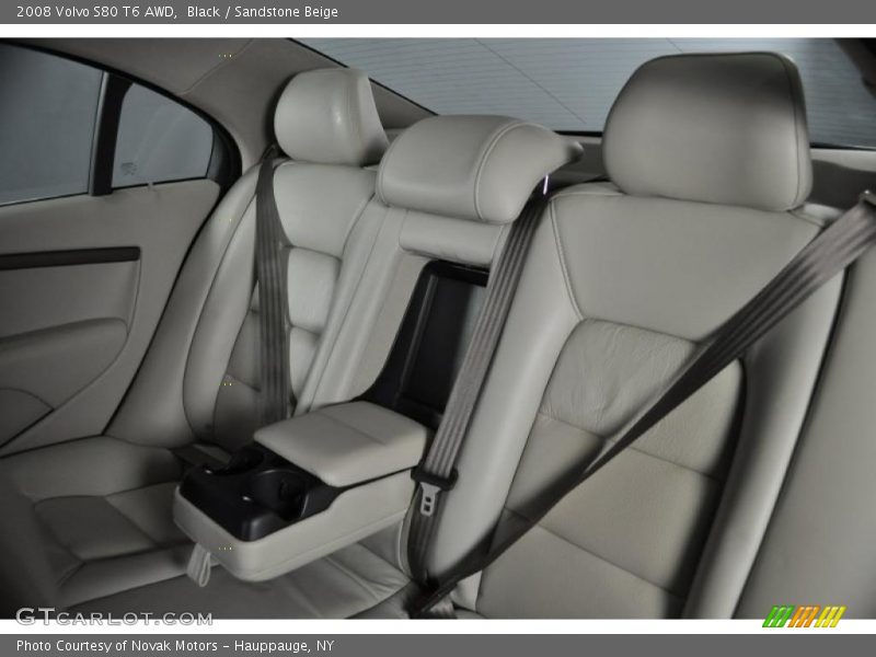 Black / Sandstone Beige 2008 Volvo S80 T6 AWD