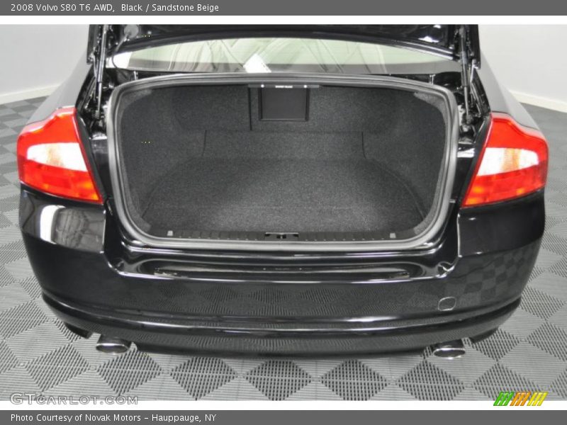 Black / Sandstone Beige 2008 Volvo S80 T6 AWD