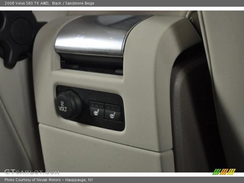 Black / Sandstone Beige 2008 Volvo S80 T6 AWD