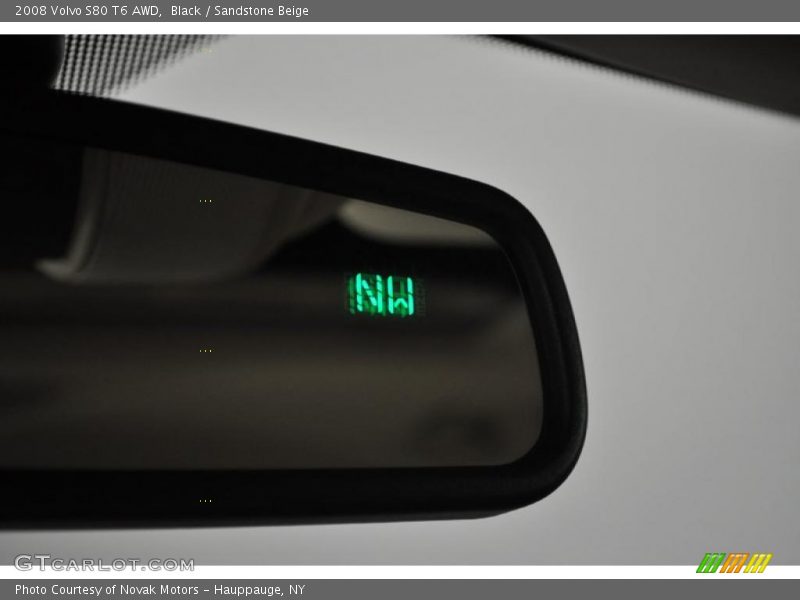 Black / Sandstone Beige 2008 Volvo S80 T6 AWD