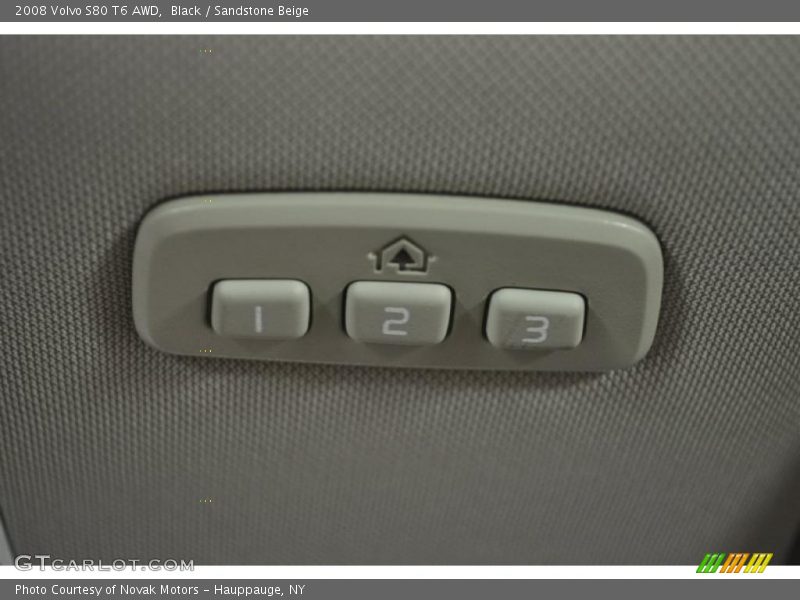 Black / Sandstone Beige 2008 Volvo S80 T6 AWD