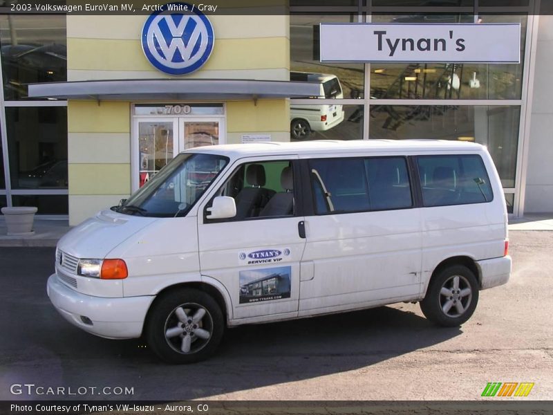 Arctic White / Gray 2003 Volkswagen EuroVan MV