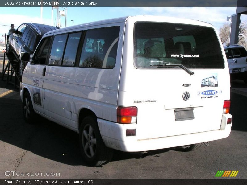 Arctic White / Gray 2003 Volkswagen EuroVan MV