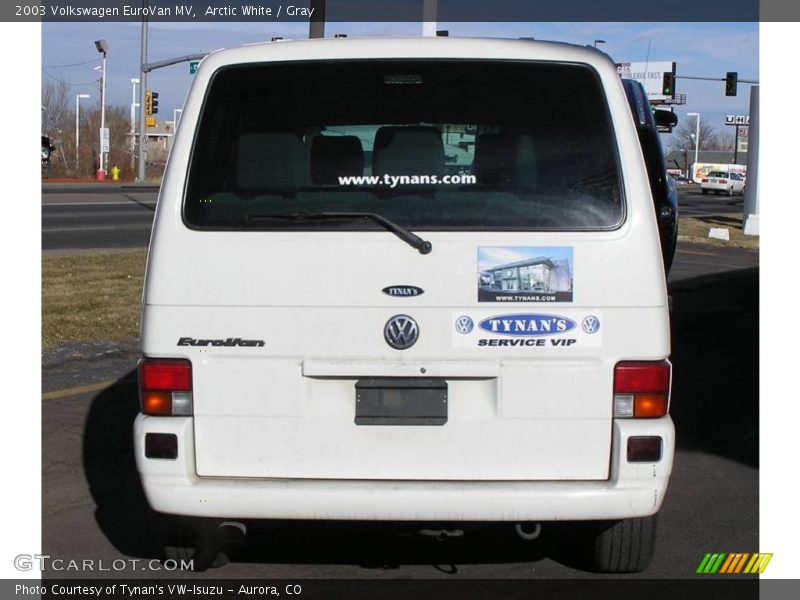 Arctic White / Gray 2003 Volkswagen EuroVan MV
