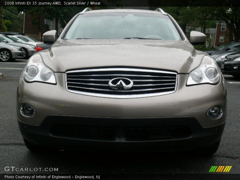 Scarlet Silver / Wheat 2008 Infiniti EX 35 Journey AWD