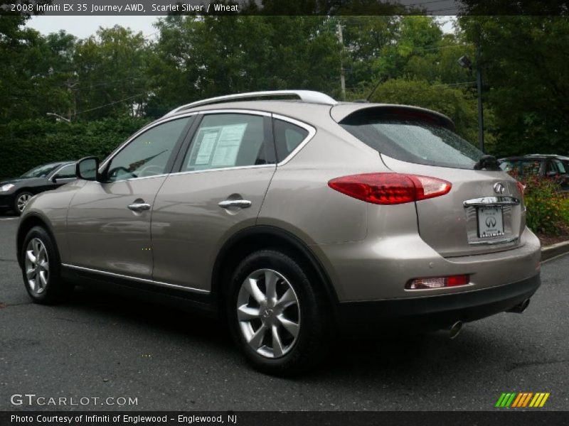 Scarlet Silver / Wheat 2008 Infiniti EX 35 Journey AWD