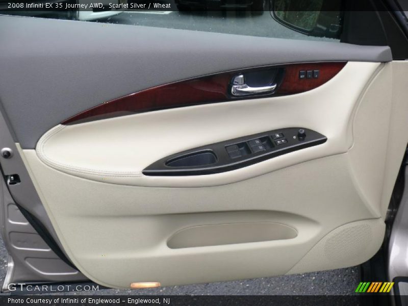 Scarlet Silver / Wheat 2008 Infiniti EX 35 Journey AWD