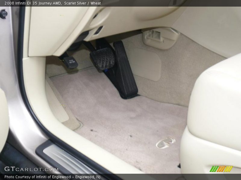 Scarlet Silver / Wheat 2008 Infiniti EX 35 Journey AWD