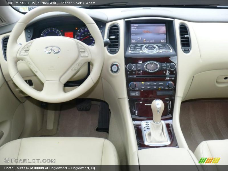 Scarlet Silver / Wheat 2008 Infiniti EX 35 Journey AWD