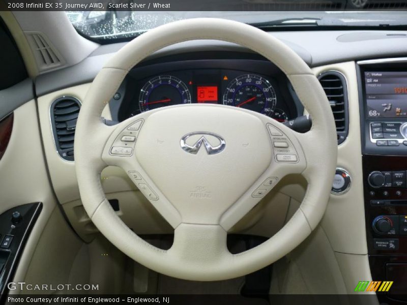 Scarlet Silver / Wheat 2008 Infiniti EX 35 Journey AWD
