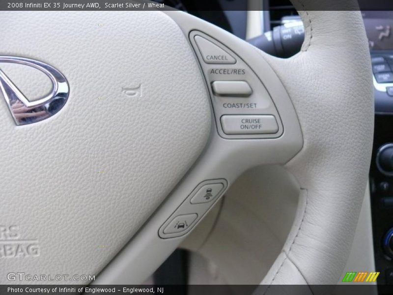 Scarlet Silver / Wheat 2008 Infiniti EX 35 Journey AWD