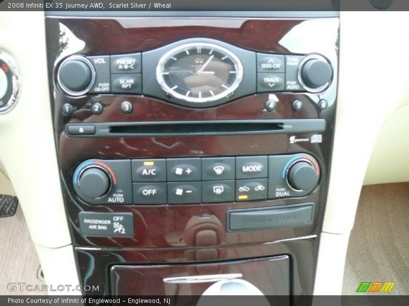 Scarlet Silver / Wheat 2008 Infiniti EX 35 Journey AWD