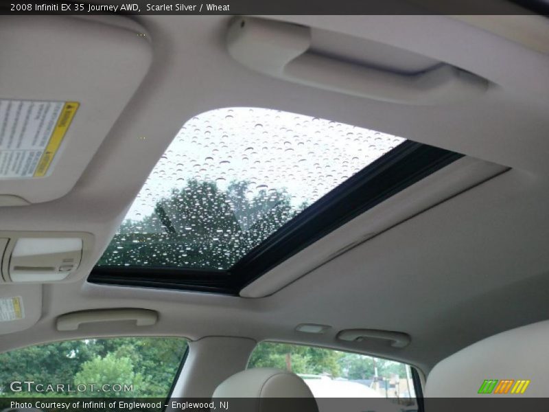 Scarlet Silver / Wheat 2008 Infiniti EX 35 Journey AWD