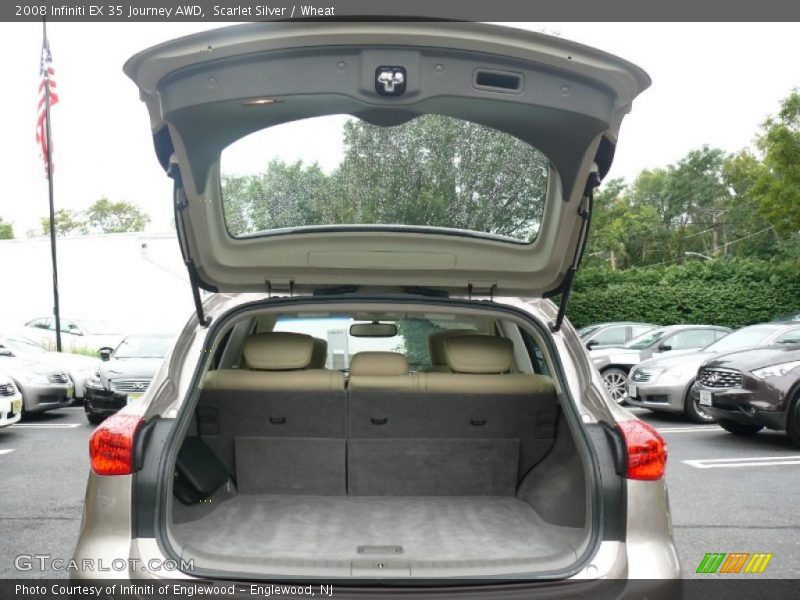 Scarlet Silver / Wheat 2008 Infiniti EX 35 Journey AWD