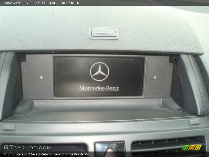 Black / Black 2008 Mercedes-Benz C 350 Sport
