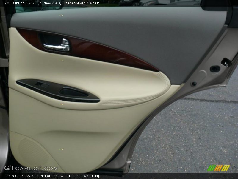 Scarlet Silver / Wheat 2008 Infiniti EX 35 Journey AWD