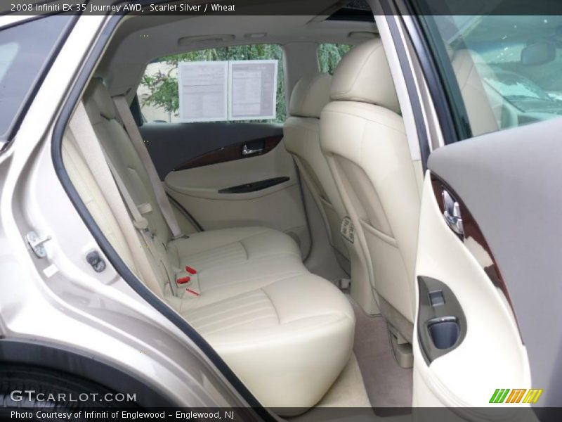 Scarlet Silver / Wheat 2008 Infiniti EX 35 Journey AWD