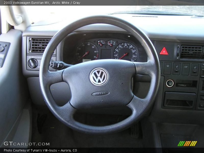 Arctic White / Gray 2003 Volkswagen EuroVan MV