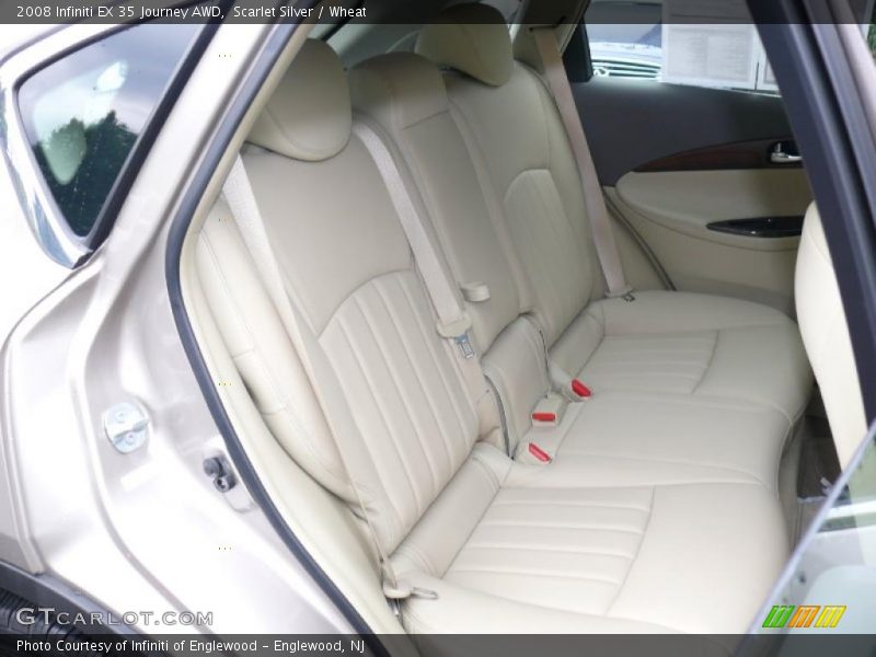 Scarlet Silver / Wheat 2008 Infiniti EX 35 Journey AWD