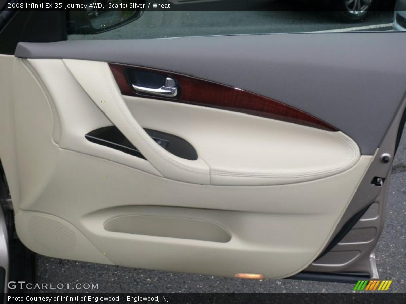 Scarlet Silver / Wheat 2008 Infiniti EX 35 Journey AWD