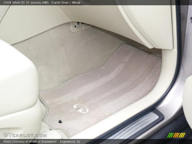 Scarlet Silver / Wheat 2008 Infiniti EX 35 Journey AWD