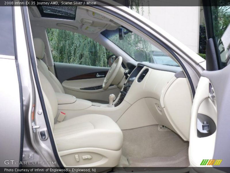 Scarlet Silver / Wheat 2008 Infiniti EX 35 Journey AWD