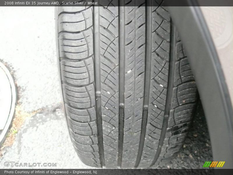 Scarlet Silver / Wheat 2008 Infiniti EX 35 Journey AWD
