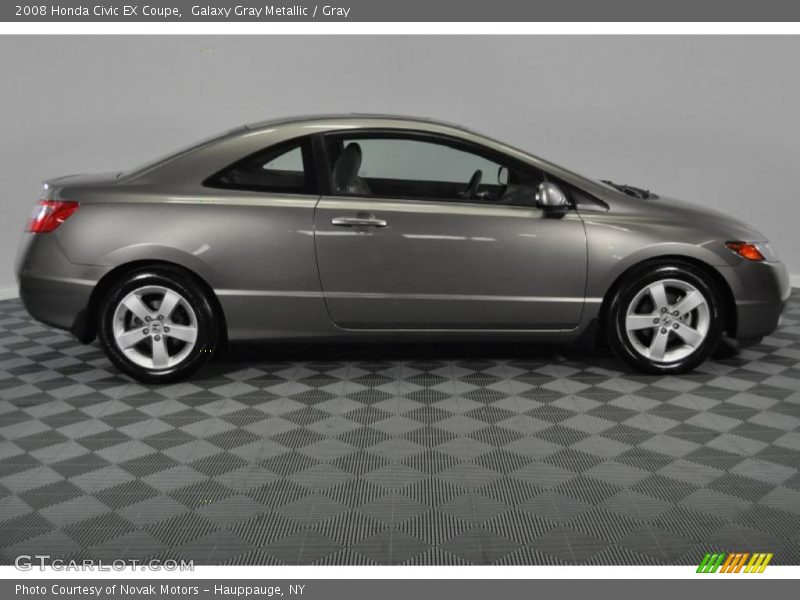 Galaxy Gray Metallic / Gray 2008 Honda Civic EX Coupe