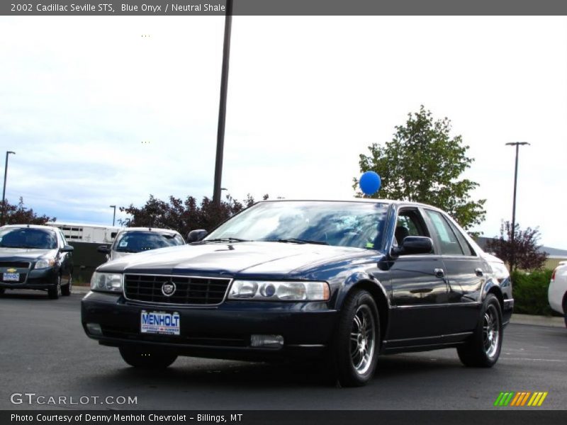 Blue Onyx / Neutral Shale 2002 Cadillac Seville STS