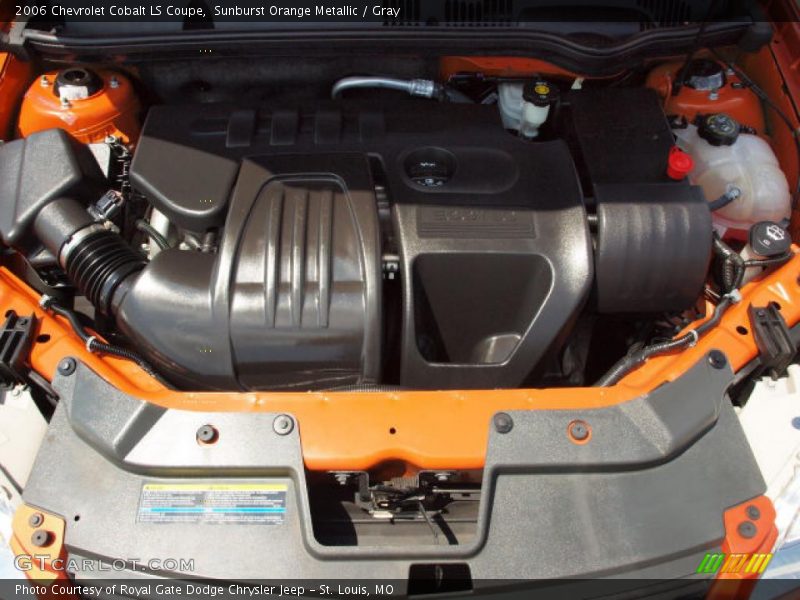 Sunburst Orange Metallic / Gray 2006 Chevrolet Cobalt LS Coupe