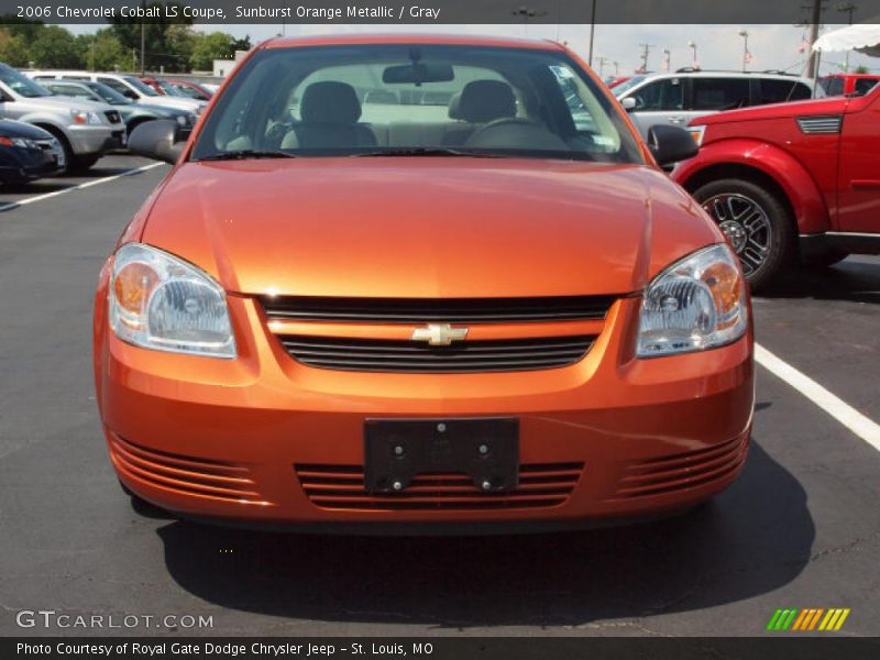 Sunburst Orange Metallic / Gray 2006 Chevrolet Cobalt LS Coupe
