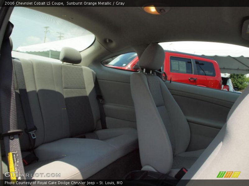 Sunburst Orange Metallic / Gray 2006 Chevrolet Cobalt LS Coupe