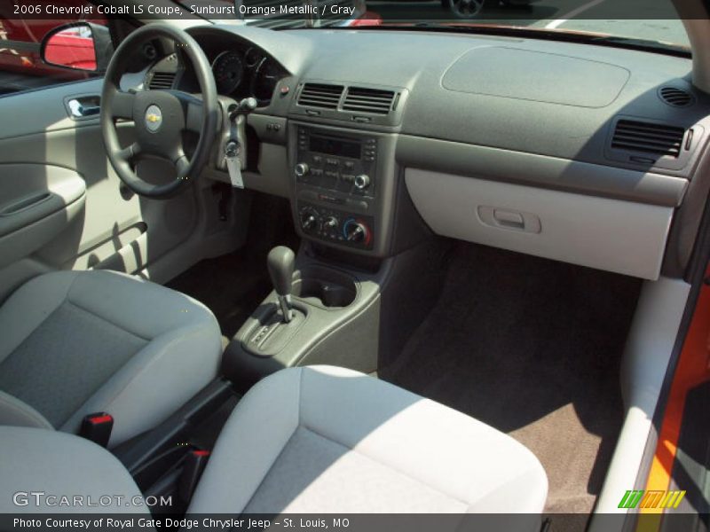 Sunburst Orange Metallic / Gray 2006 Chevrolet Cobalt LS Coupe