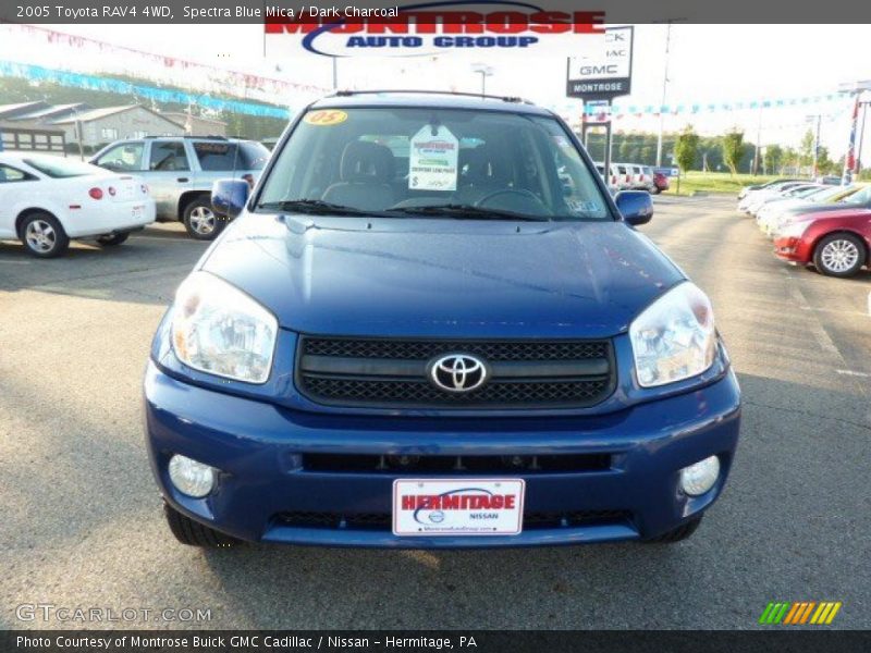 Spectra Blue Mica / Dark Charcoal 2005 Toyota RAV4 4WD