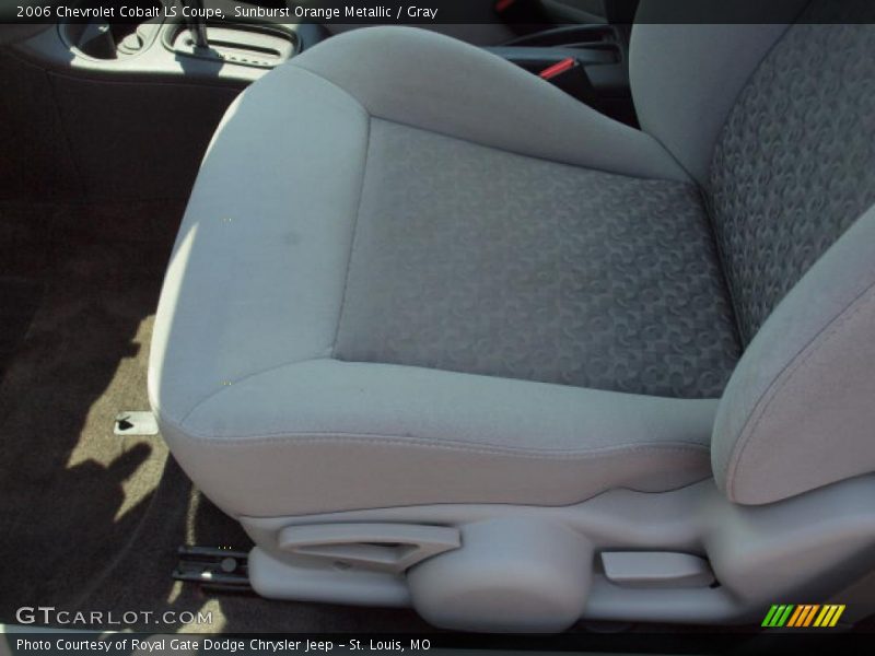 Sunburst Orange Metallic / Gray 2006 Chevrolet Cobalt LS Coupe