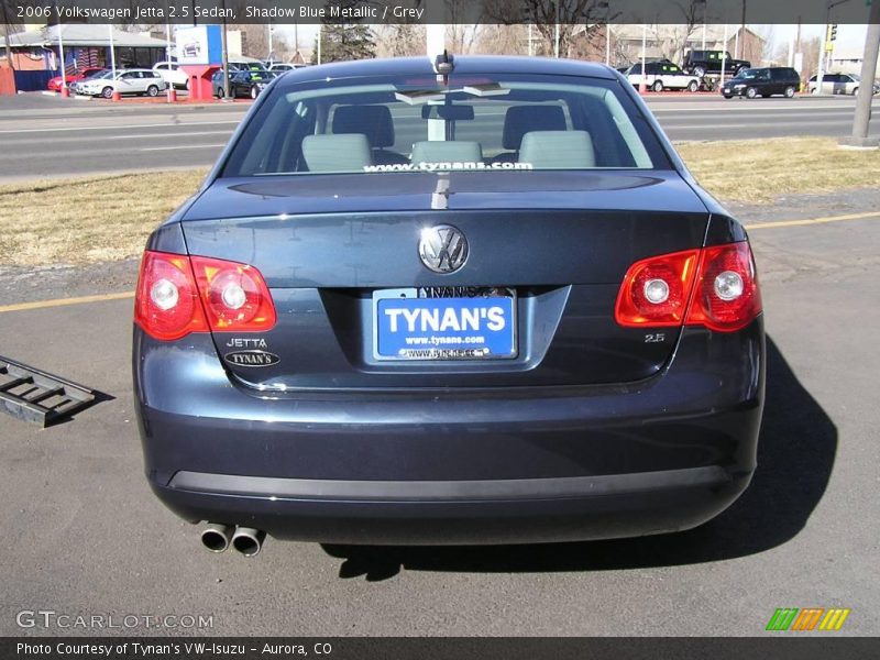 Shadow Blue Metallic / Grey 2006 Volkswagen Jetta 2.5 Sedan