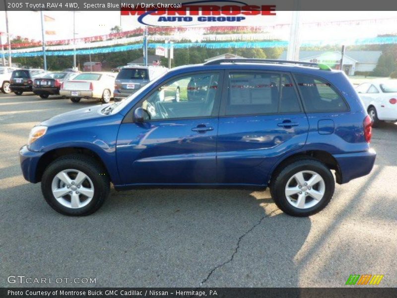 Spectra Blue Mica / Dark Charcoal 2005 Toyota RAV4 4WD