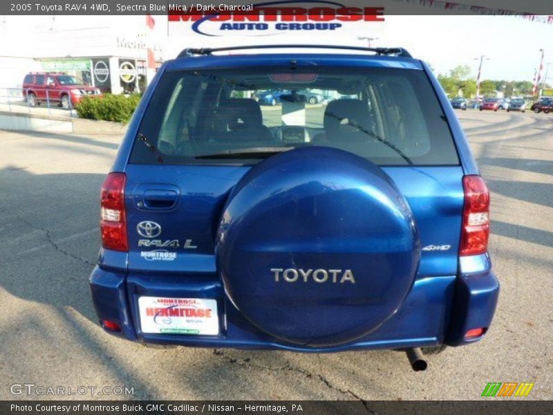 Spectra Blue Mica / Dark Charcoal 2005 Toyota RAV4 4WD