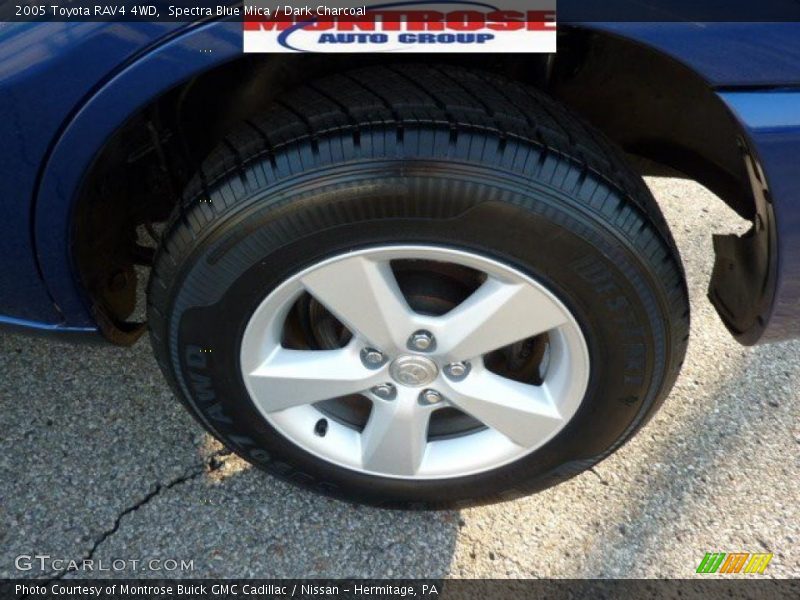 Spectra Blue Mica / Dark Charcoal 2005 Toyota RAV4 4WD