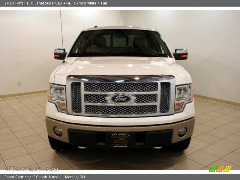 Oxford White / Tan 2010 Ford F150 Lariat SuperCab 4x4