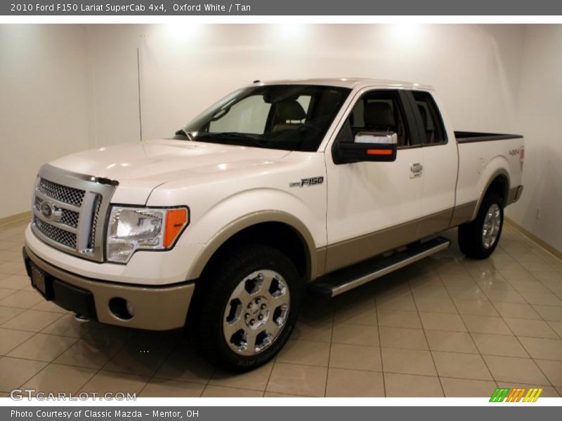 Oxford White / Tan 2010 Ford F150 Lariat SuperCab 4x4